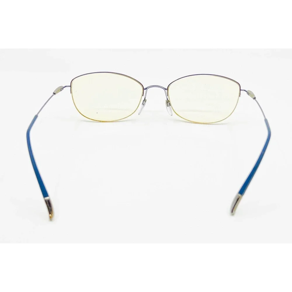Oakley Eyeglasses Womens Silver Semi Rimless Oval Frame 51-18-135